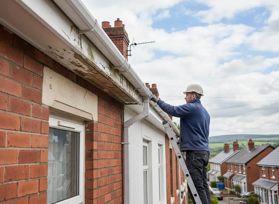 Soffit and bargeboard replacement in Sheffield