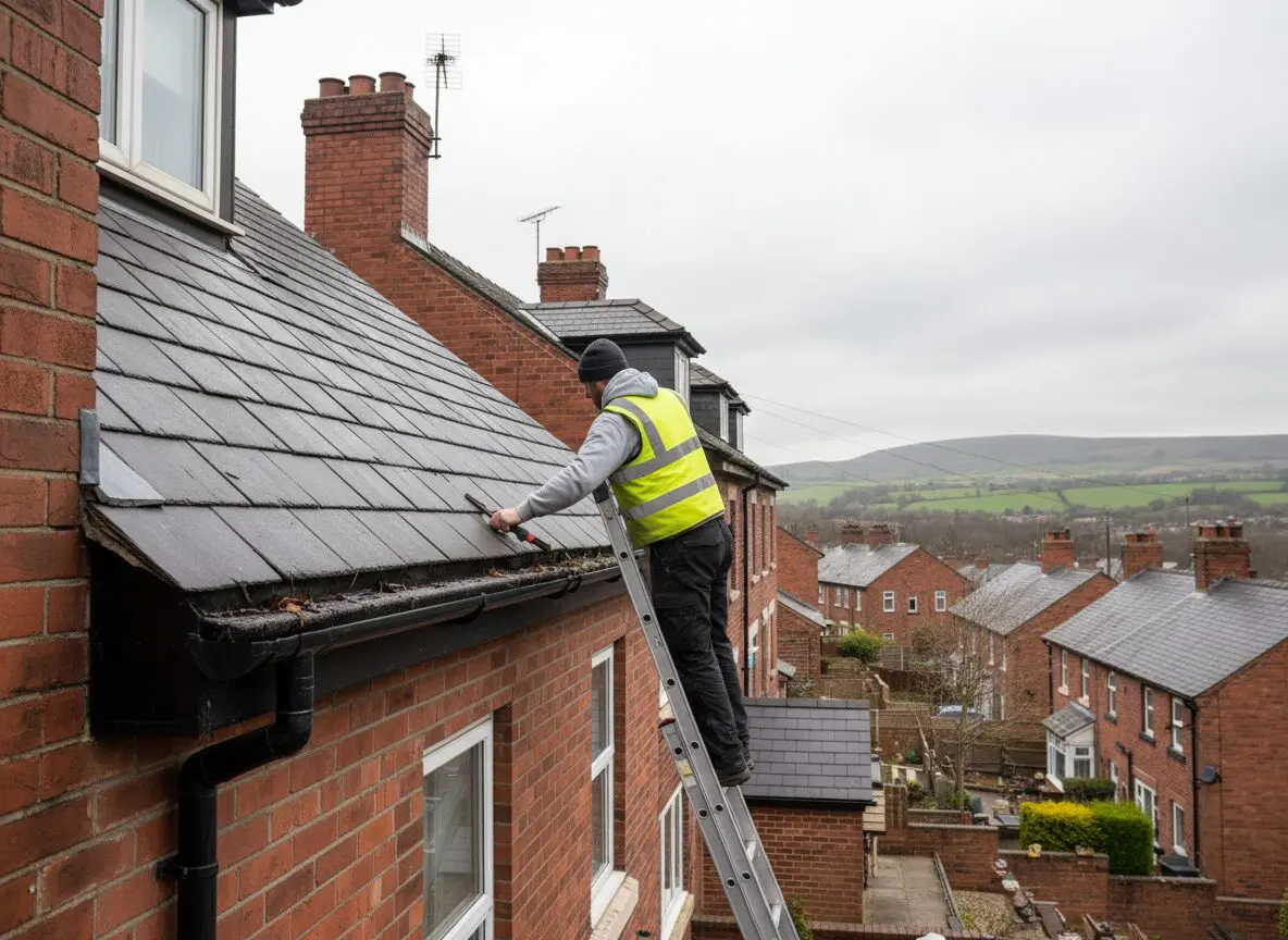 Gutter replacement in Sheffield