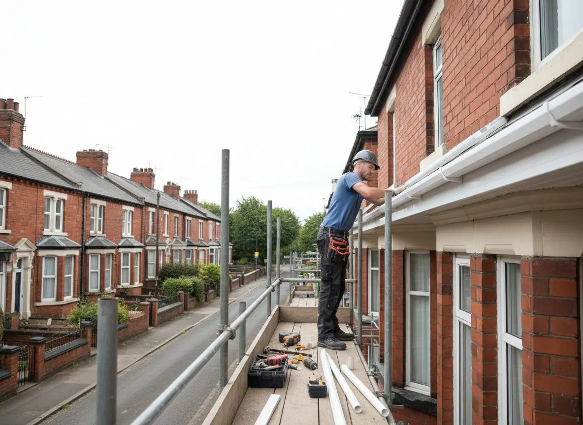 Fascia and soffit installation in Sheffield