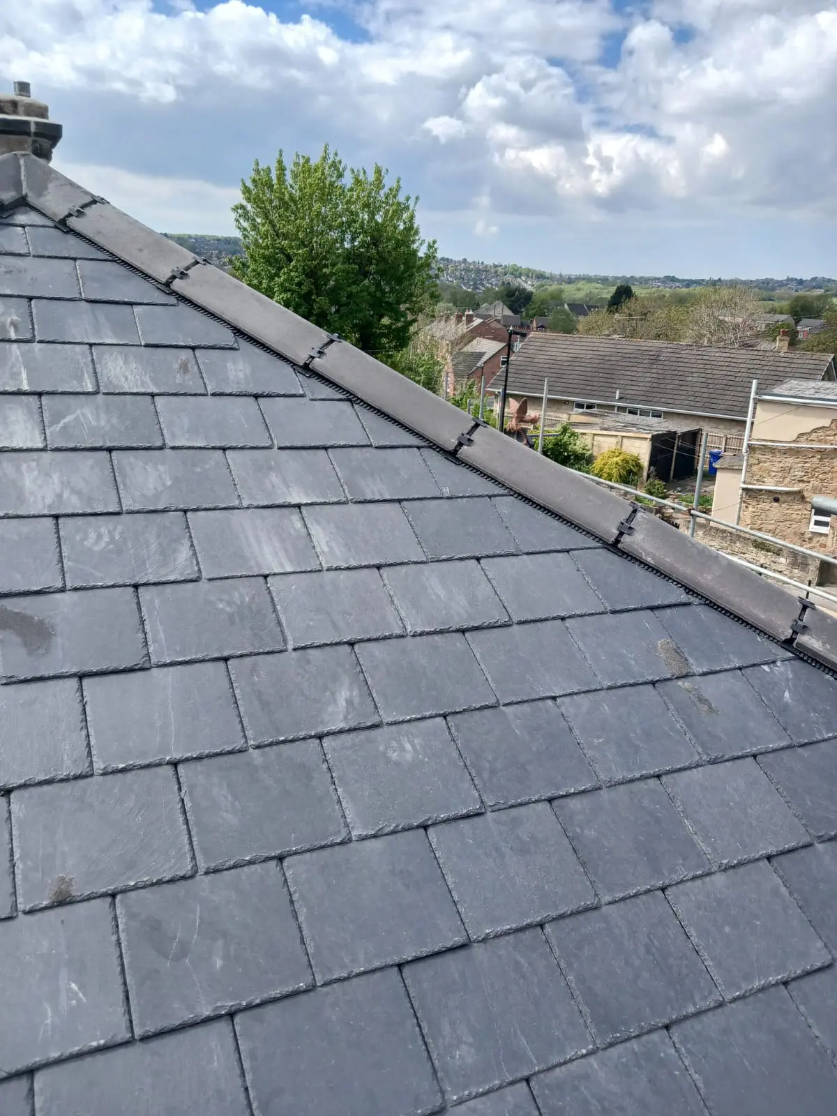 AJR Roofing completed roof in Sheffield
